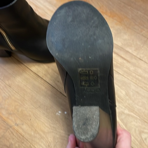 Aldo black booties. Size 7.5 - Picture 3 of 4